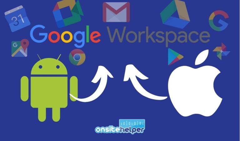 How to Setup Android and iOS for Google Workspace