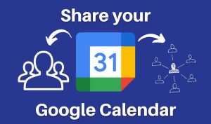 How to Share your Google Calendar